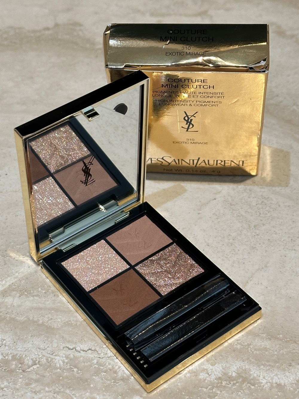Yves Saint Laurent Couture Mini Clutch Eyeshadow Palette - 310 Exotic Mirage